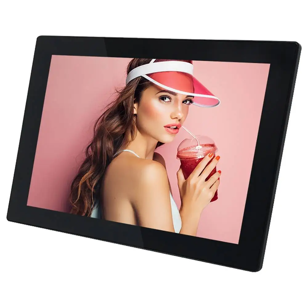 WF1010 10.1'' WiFi Cloud Digital Photo Frame 800x1280 IPS Touch Screen 1GB/16GB Facebook/Twitter/Email/APP Sharing Time And Weather Display - Black 3 WF1010 10.1'' WiFi Cloud Digital Photo Frame 800x1280 IPS Touch Screen 1GB/16GB Facebook/Twitter/Email/APP Sharing Time And Weather Display - Black - Image 3