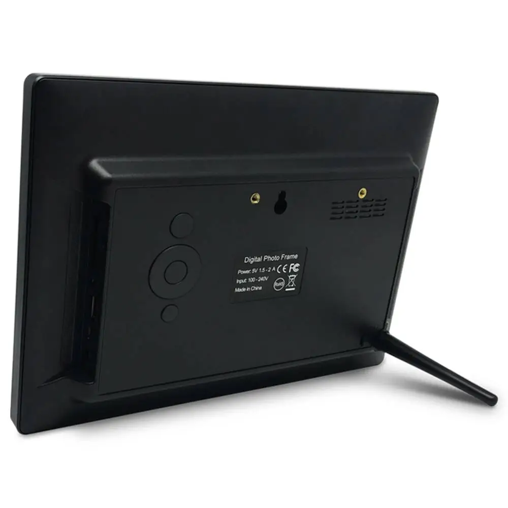 WF1010 10.1'' WiFi Cloud Digital Photo Frame 800x1280 IPS Touch Screen 1GB/16GB Facebook/Twitter/Email/APP Sharing Time And Weather Display - Black 5 WF1010 10.1'' WiFi Cloud Digital Photo Frame 800x1280 IPS Touch Screen 1GB/16GB Facebook/Twitter/Email/APP Sharing Time And Weather Display - Black - Image 5