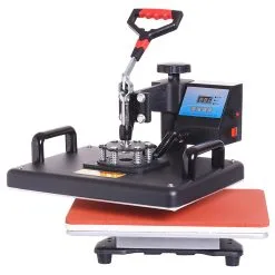 SHUOHAO 15 In 1 Heat Press Machine, 12*15in, For Cap/Bag/Mouse/Pad/Phone Case/Tape/Stickers/Mug/Plate/Puzzle/T-shirts -Deals Accessories Store 15 In 1 Heat Press Machine 500214 3