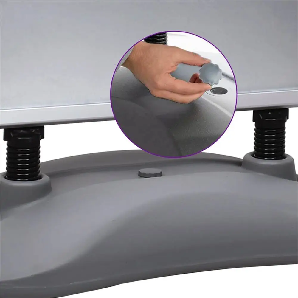 A1 Waterbase Poster Stand Grey Aluminium Alloy 4 A1 Waterbase Poster Stand Grey Aluminium Alloy - Image 4