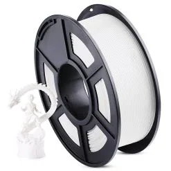 Anycubic PLA 3D Printer Filament 1.75mm Dimensional Accuracy +/- 0.02mm 1KG Spool(2.2 Lbs) - White