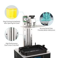 Anycubic Photon Mono X 3D Printer, 8.9 Inch 4K Monochrome LCD Display, APP Control, 192*120*245mm -Deals Accessories Store Anycubic Photon Mono X 3D Printer 472764 2