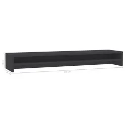Monitor Stand Grey 100x24x13 Cm Chipboard 11 Monitor Stand Grey 100x24x13 Cm Chipboard -Deals Accessories Store Monitor Stand Grey 100x24x13 cm Chipboard 428761 5