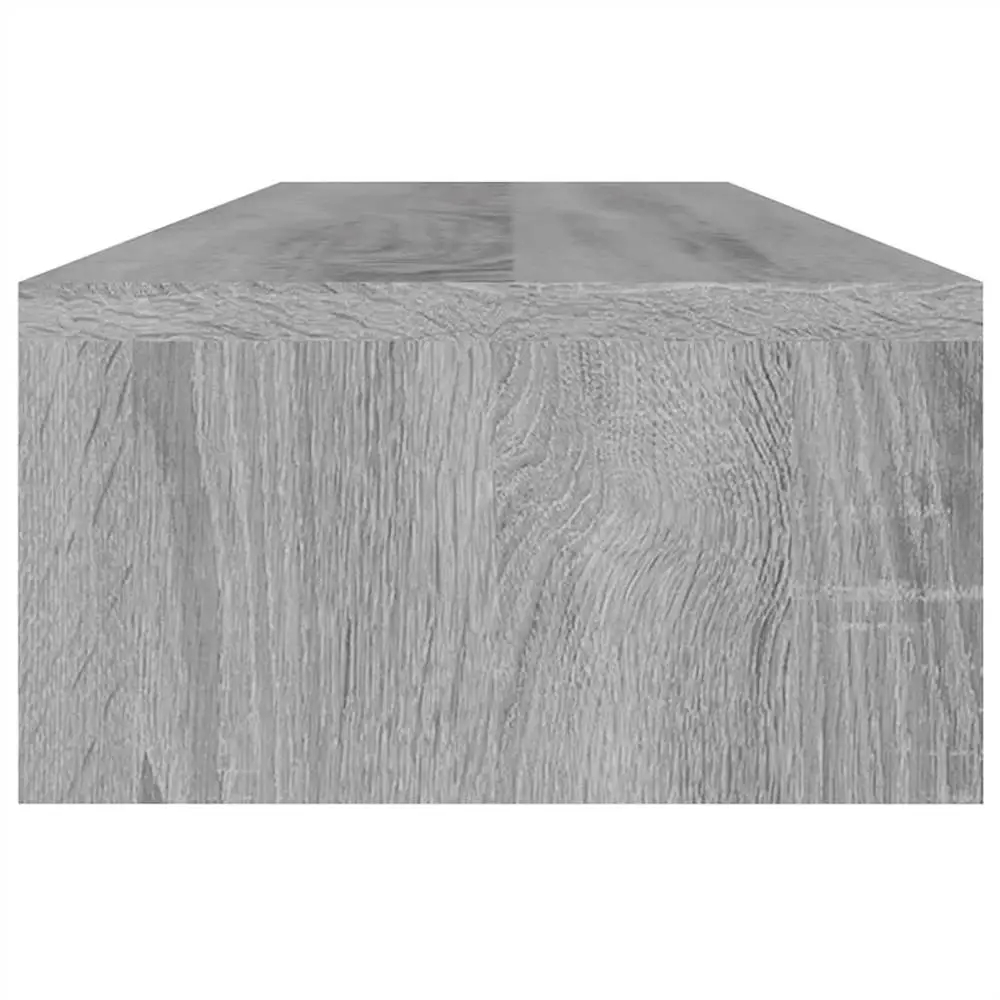 Monitor Stand Grey Sonoma 100x24x13 Cm Engineered Wood 5 Monitor Stand Grey Sonoma 100x24x13 Cm Engineered Wood - Image 5