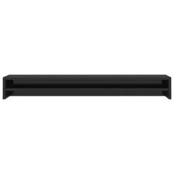 Monitor Stand High Gloss Black 100x24x13 Cm Chipboard 9 Monitor Stand High Gloss Black 100x24x13 Cm Chipboard -Deals Accessories Store Monitor Stand High Gloss Black 100x24x13 cm Chipboard 428742 3
