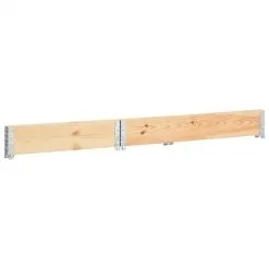 Pallet Collar 100x150 Cm Solid Pine Wood -Deals Accessories Store Pallet Collar 100x150 cm Solid Pine Wood 468834 2