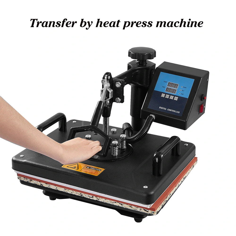 SHUOHAO 7 In 1 Heat Press Machine, 11.4*15in, For Cap/Bag/Mouse Pad/Phone Case/Tape/Stickers/Mug/Plate/Puzzle/T-shirts 5 SHUOHAO 7 In 1 Heat Press Machine, 11.4*15in, For Cap/Bag/Mouse Pad/Phone Case/Tape/Stickers/Mug/Plate/Puzzle/T-shirts - Image 5