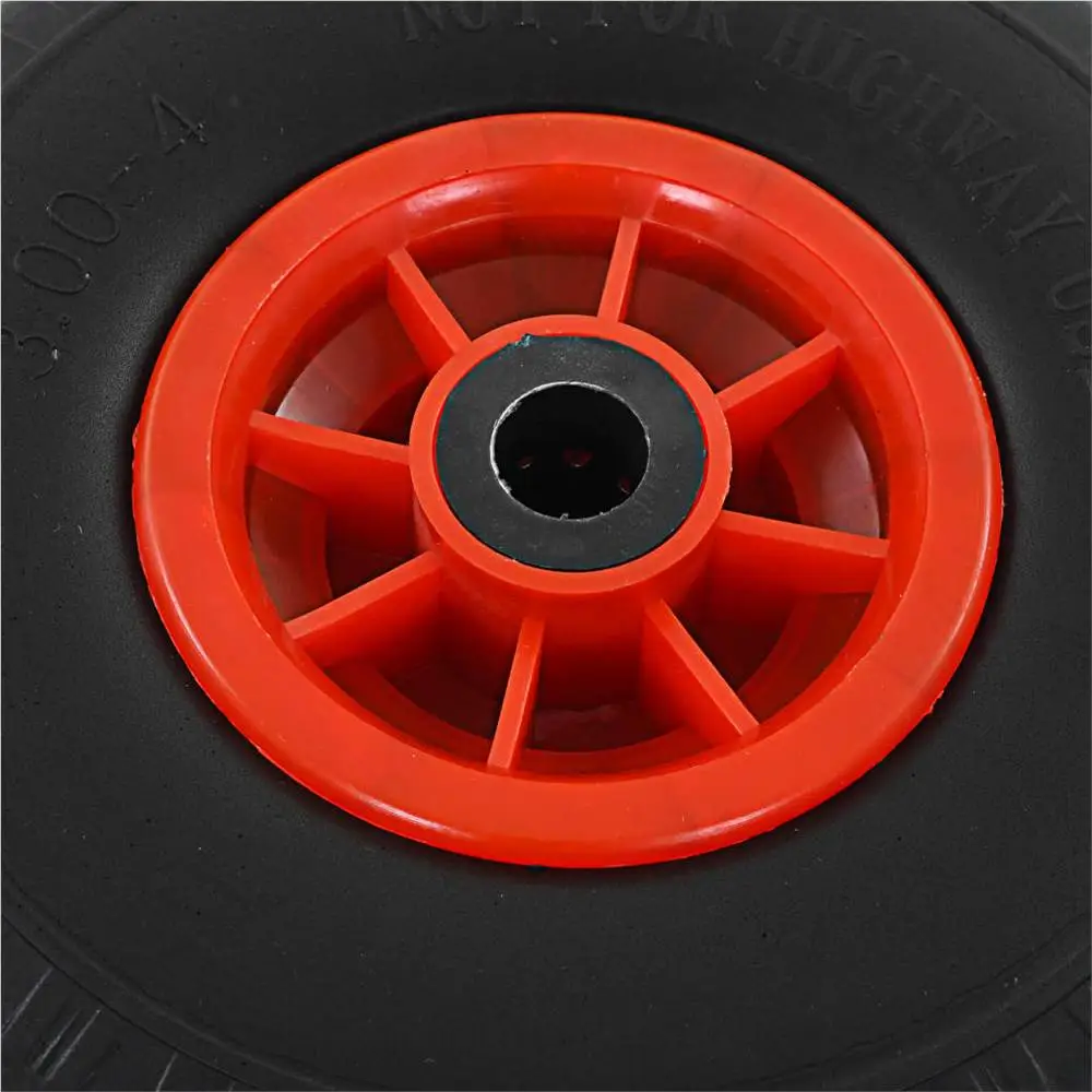Sack Truck Wheels 4 Pcs Solid PU 3.00-4 (260x85) 2 Sack Truck Wheels 4 Pcs Solid PU 3.00-4 (260x85) - Image 2