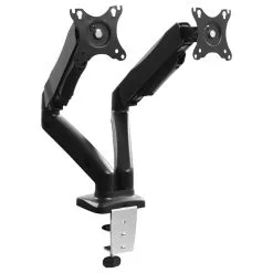 Deals Accessories Store 25 TV Monitor Desk Mount 13"-27" With Gas Spring Dual Arm