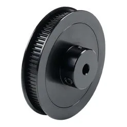 TWO TREES 3D Printer Parts VORON V2.4 80 Teeth GT2 Timing Pulley Bore 5mm Belt Width 6mm Aluminum Alloy Driving Wheel - Black