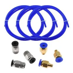 TWO TREES 3Pcs 1m Blue PTFE Tube + 3Pcs PC4-M6 Pneumatic Connector + 3Pcs PC4-M10 Connectors For 3D Printer 1.75mm Filament 8 TWO TREES 3Pcs 1m Blue PTFE Tube + 3Pcs PC4-M6 Pneumatic Connector + 3Pcs PC4-M10 Connectors For 3D Printer 1.75mm Filament -Deals Accessories Store TWO TREES PTFE Tube Pneumatic Connector Kit 519547 3