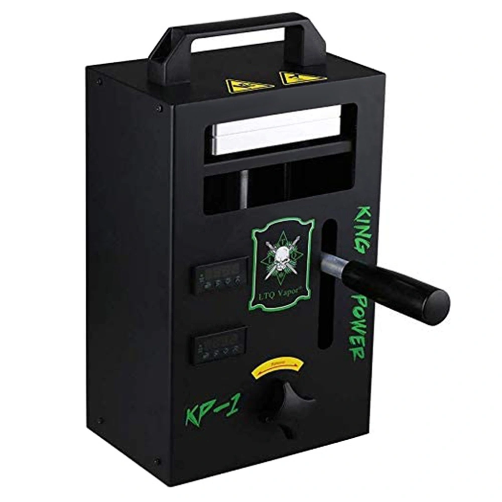 LTQ Vapor KP-1 Rosin Heat Press Machine, Dual 4.5*4.7in Heating Plates, 1000W, 4 Heating Rods, Digital Temperature Control, For Rosin And Dried Flowers 3 LTQ Vapor KP-1 Rosin Heat Press Machine, Dual 4.5*4.7in Heating Plates, 1000W, 4 Heating Rods, Digital Temperature Control, For Rosin And Dried Flowers - Image 3