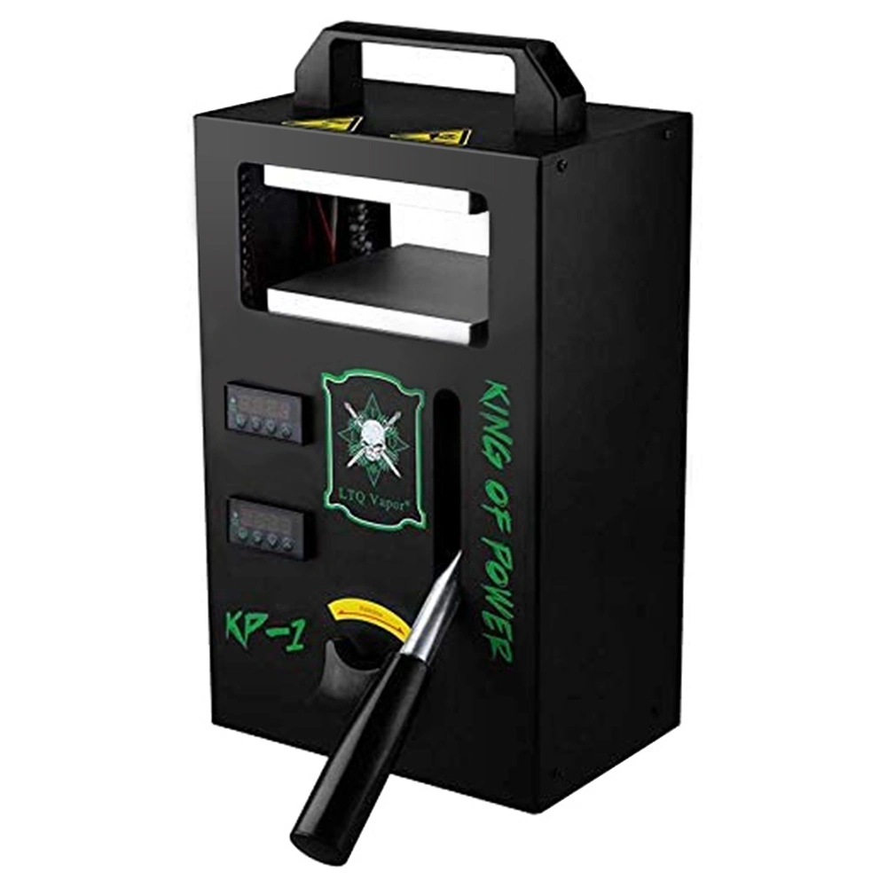 LTQ Vapor KP-1 Rosin Heat Press Machine, Dual 4.5*4.7in Heating Plates, 1000W, 4 Heating Rods, Digital Temperature Control, For Rosin And Dried Flowers 1 LTQ Vapor KP-1 Rosin Heat Press Machine, Dual 4.5*4.7in Heating Plates, 1000W, 4 Heating Rods, Digital Temperature Control, For Rosin And Dried Flowers