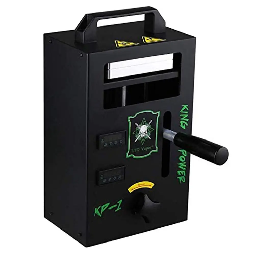 LTQ Vapor KP-1 Rosin Heat Press Machine, Dual 4.5*4.7in Heating Plates, 1000W, 4 Heating Rods, Digital Temperature Control, For Rosin And Dried Flowers 3 LTQ Vapor KP-1 Rosin Heat Press Machine, Dual 4.5*4.7in Heating Plates, 1000W, 4 Heating Rods, Digital Temperature Control, For Rosin And Dried Flowers - Image 3