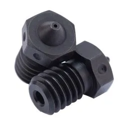 Trianglelab E3D V6 0.4mm Hardened Steel Nozzles, Printing PEI/PEEK/Carbon Fiber Filament, For V6 Hotend