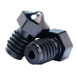 Trianglelab V6 DLC 0.4mm Nano Coating Hardened Steel Nozzle For Dragonfly Dragon/V6 Hotend Matrix Extruder