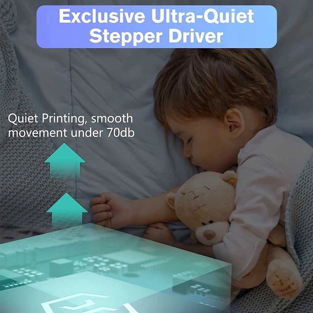 Artillery Genius Pro 3D Printer, Auto ABL Leveling, 0.4mm Volcano Nozzle, Ultra-quiet Stepper Motor, 250mm/s Moves, 220*220*250 Mm Build Volume, 5 Artillery Genius Pro 3D Printer, Auto ABL Leveling, 0.4mm Volcano Nozzle, Ultra-quiet Stepper Motor, 250mm/s Moves, 220*220*250 Mm Build Volume, - Image 5