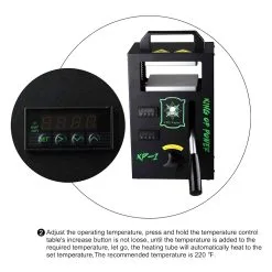 LTQ Vapor KP-1 Rosin Heat Press Machine, Dual 4.5*4.7in Heating Plates, 1000W, 4 Heating Rods, Digital Temperature Control, For Rosin And Dried Flowers 11 LTQ Vapor KP-1 Rosin Heat Press Machine, Dual 4.5*4.7in Heating Plates, 1000W, 4 Heating Rods, Digital Temperature Control, For Rosin And Dried Flowers -Deals Accessories Store kp 1 tech l rosin hot press machine 4 5 x 4 7 inch black 45cc79 1642495751730